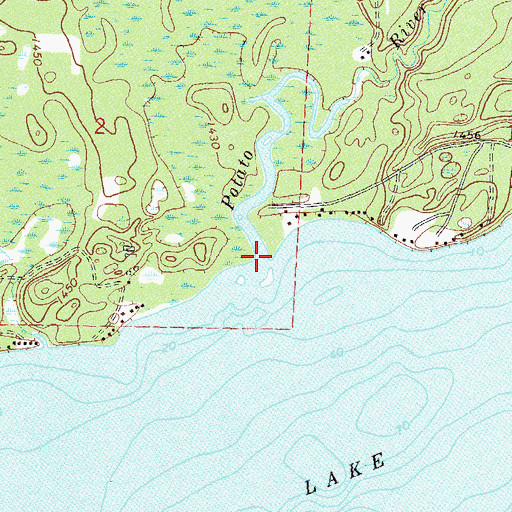 Topographic Map of Potato River, MN