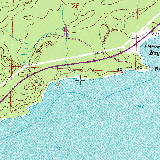 Topographic Map of Red Rock Creek, MN