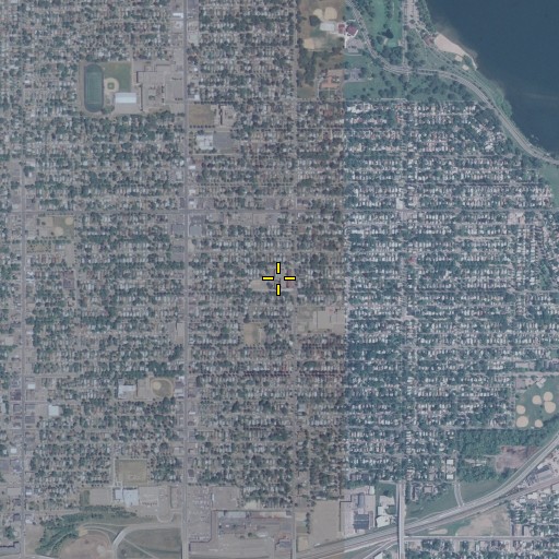 Aerial/Satellite Image of Saint Casimir School, MN