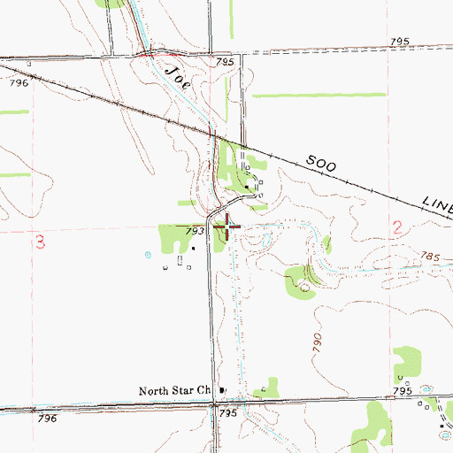 Topographic Map of Salt Coulee, MN