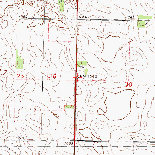 Topographic Map of School Number 101, MN