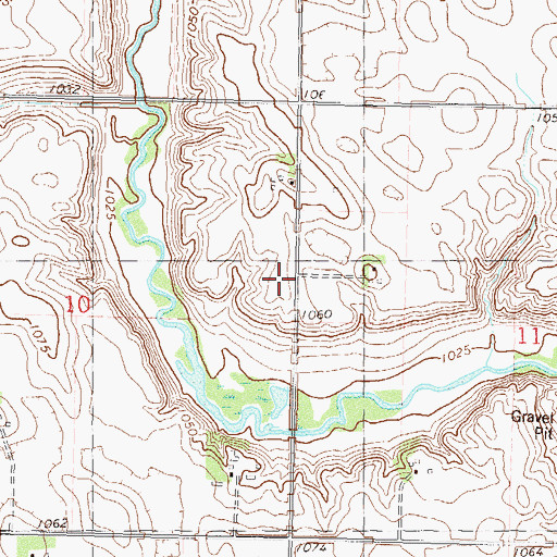 Topographic Map of School Number 104, MN