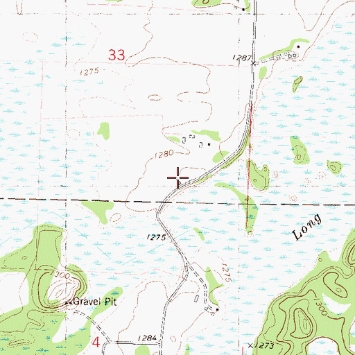 Topographic Map of School Number 137, MN