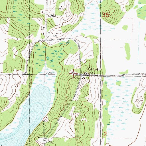 Topographic Map of School Number 149, MN