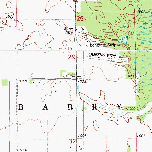 Topographic Map of School Number 1577, MN