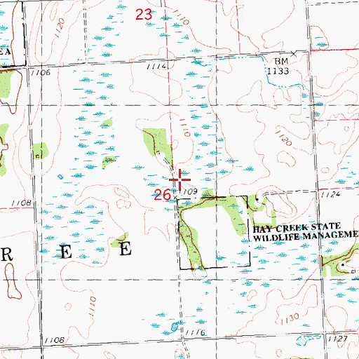 Topographic Map of School Number 19, MN