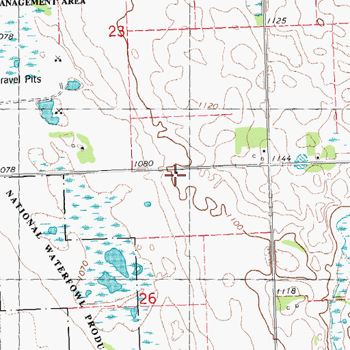 Topographic Map of School Number 28, MN