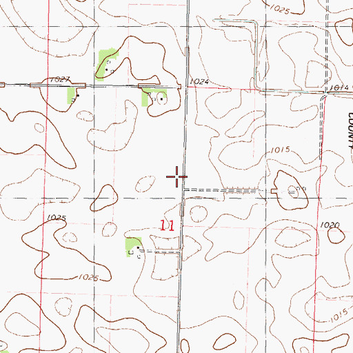 Topographic Map of School Number 29, MN