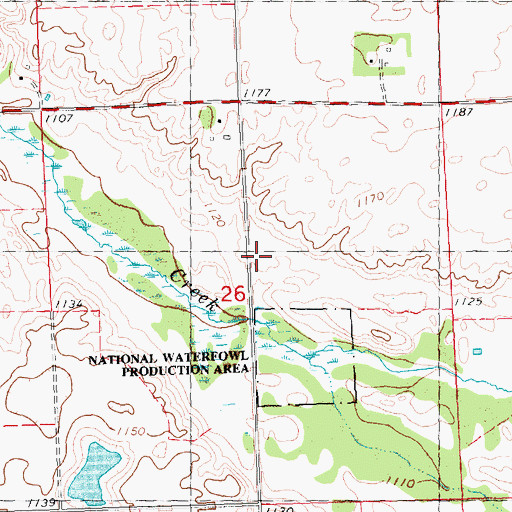 Topographic Map of School Number 29, MN