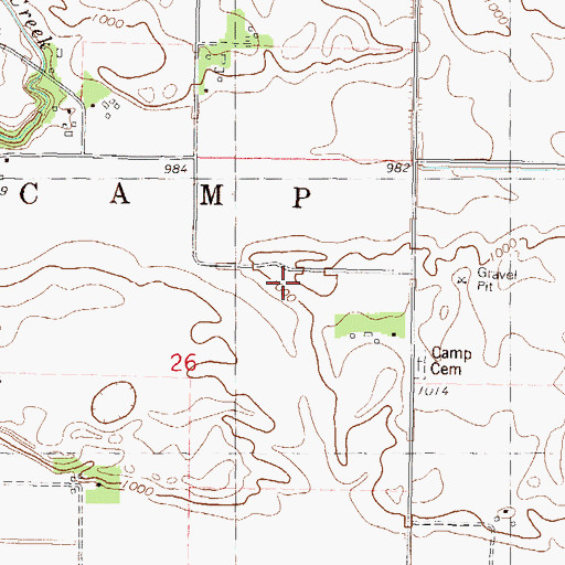 Topographic Map of School Number 31, MN