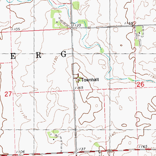 Topographic Map of School Number 4, MN
