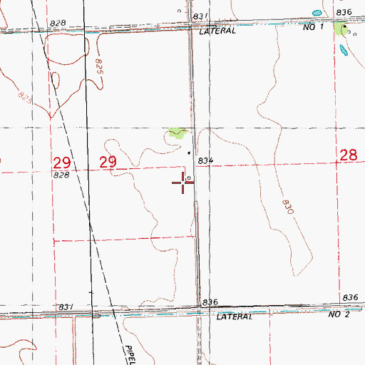 Topographic Map of School Number 46, MN