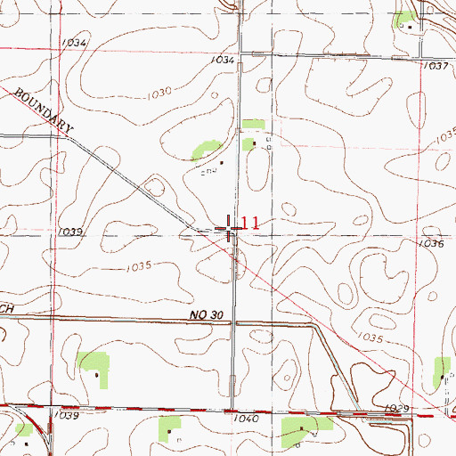Topographic Map of School Number 49, MN