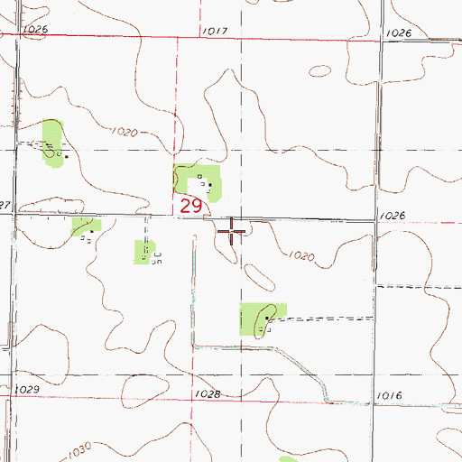 Topographic Map of School Number 57, MN