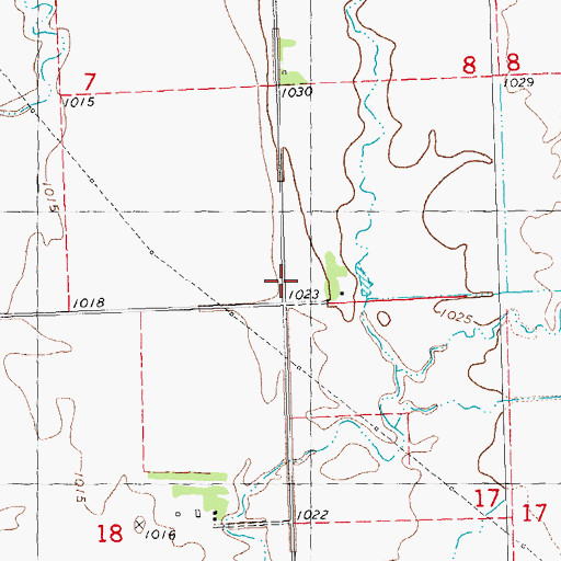 Topographic Map of School Number 57, MN