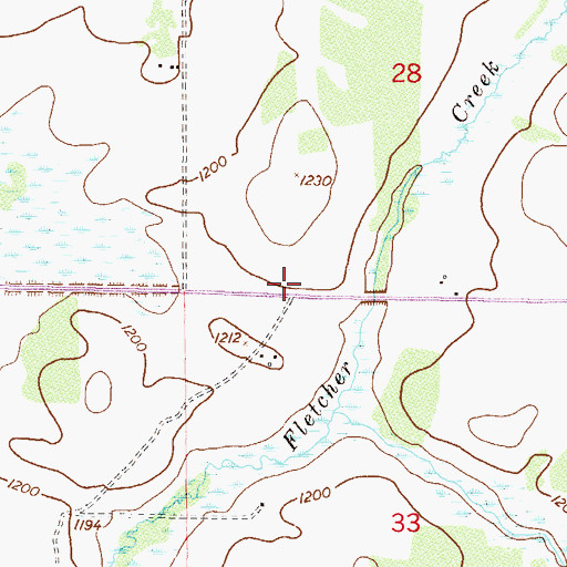 Topographic Map of School Number 58, MN