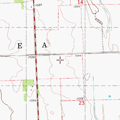 Topographic Map of School Number 59, MN