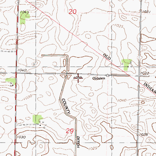 Topographic Map of School Number 60, MN