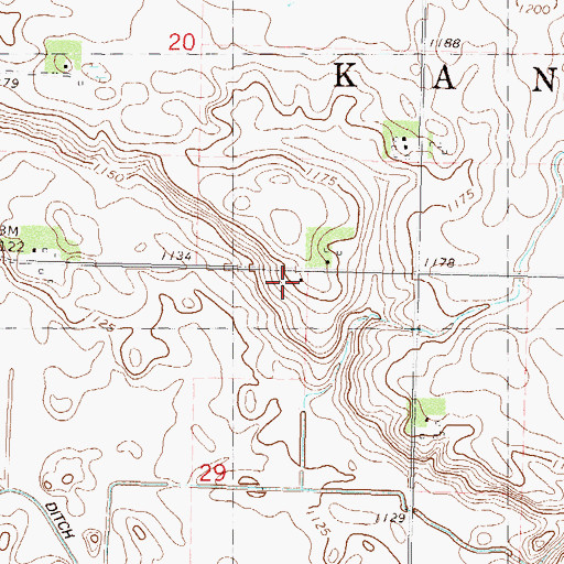 Topographic Map of School Number 61, MN