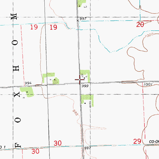 Topographic Map of School Number 62 (historical), MN