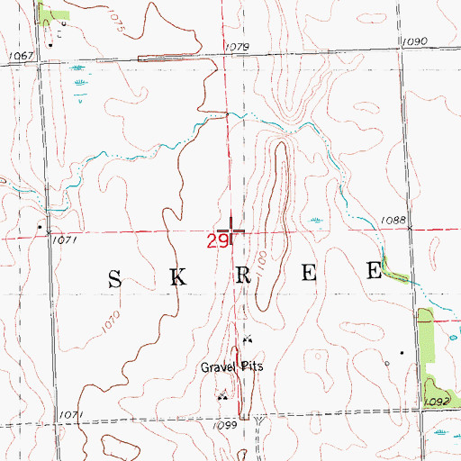 Topographic Map of School Number 67, MN