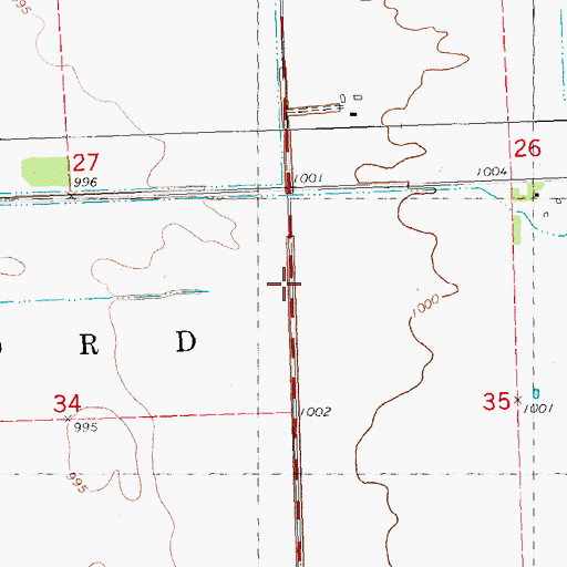 Topographic Map of School Number 7 (historical), MN