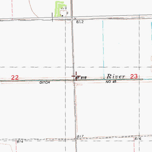 Topographic Map of School Number 70, MN