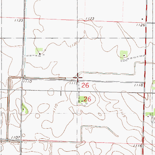 Topographic Map of School Number 96, MN