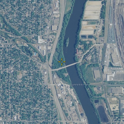 Aerial/Satellite Image of Shingle Creek, MN