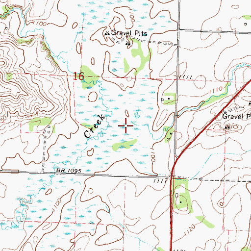 Topographic Map of Signalness Creek, MN