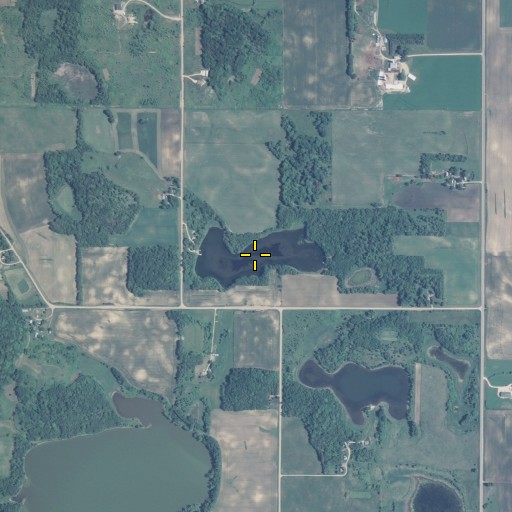 Aerial/Satellite Image of Silver Lake, MN