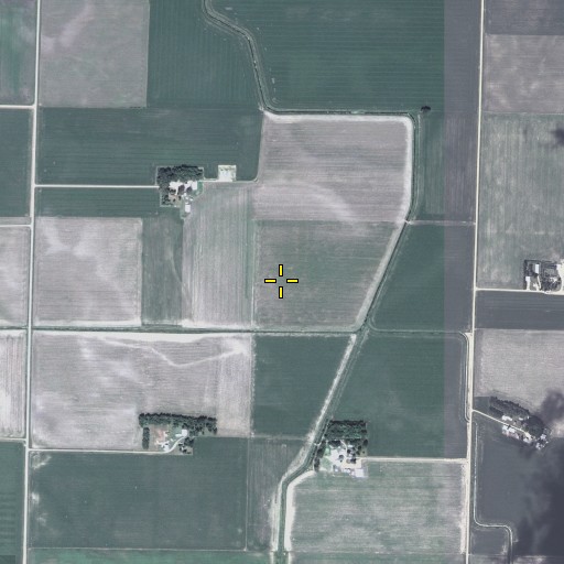 Aerial/Satellite Image of Simonson Slough, MN