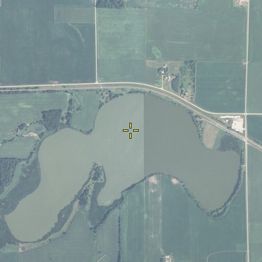 Aerial/Satellite Image of Smith Lake, MN