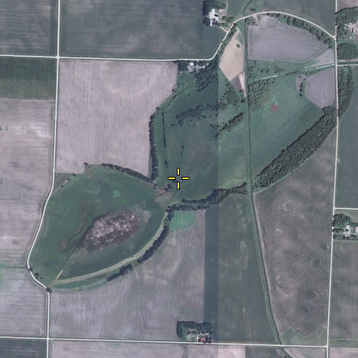Aerial/Satellite Image of Smith Lakebed, MN