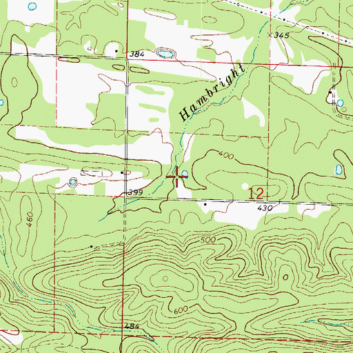 Topographic Map of Township of South View (historical), AR