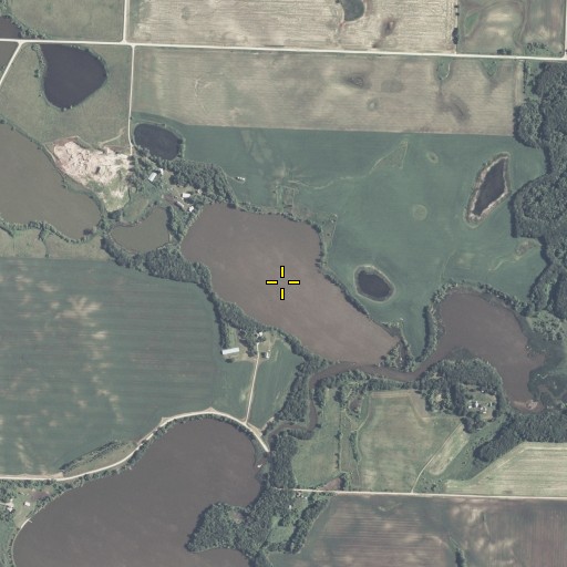 Aerial/Satellite Image of Sylvan Lake, MN