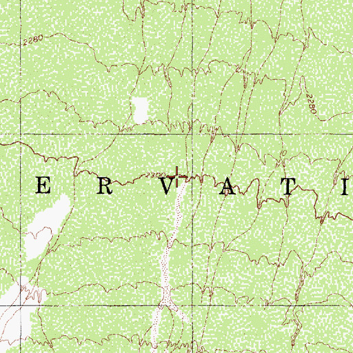 Topographic Map of Anegan Wash, AZ