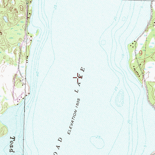 Topographic Map of Toad Lake, MN
