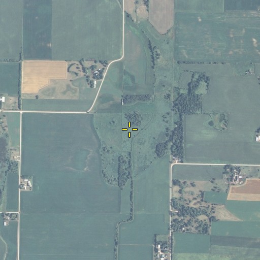 Aerial/Satellite Image of Tuey Lake, MN