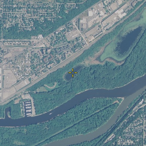 Aerial/Satellite Image of Upper Lake, MN