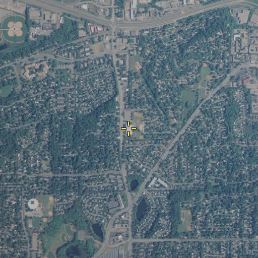 Aerial/Satellite Image of Vista View Elementary School, MN