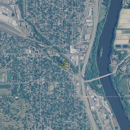 Aerial/Satellite Image of Webber Park, MN