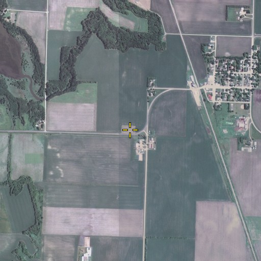 Aerial/Satellite Image of Zion Lutheran Cemetery, MN