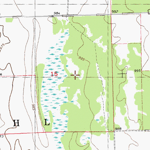 Topographic Map of Foldahl, MN