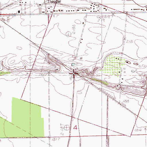 Topographic Map of Belser (historical), AR