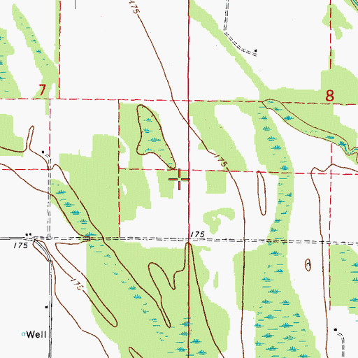 Topographic Map of Union School (historical), AR