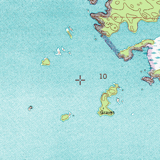 Topographic Map of Black Bay, MN