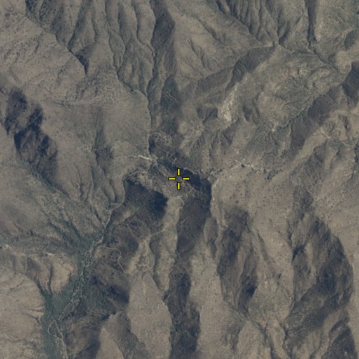 Aerial/Satellite Image of Jupiter Mine, AZ
