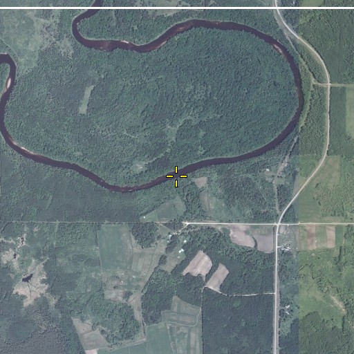Aerial/Satellite Image of Ester Brook, MN