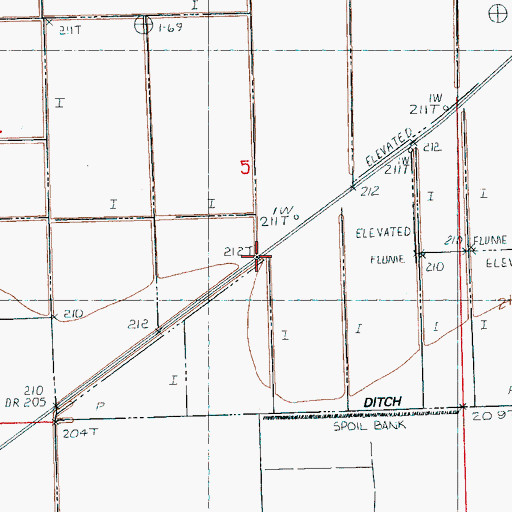 Topographic Map of Engman (historical), AR